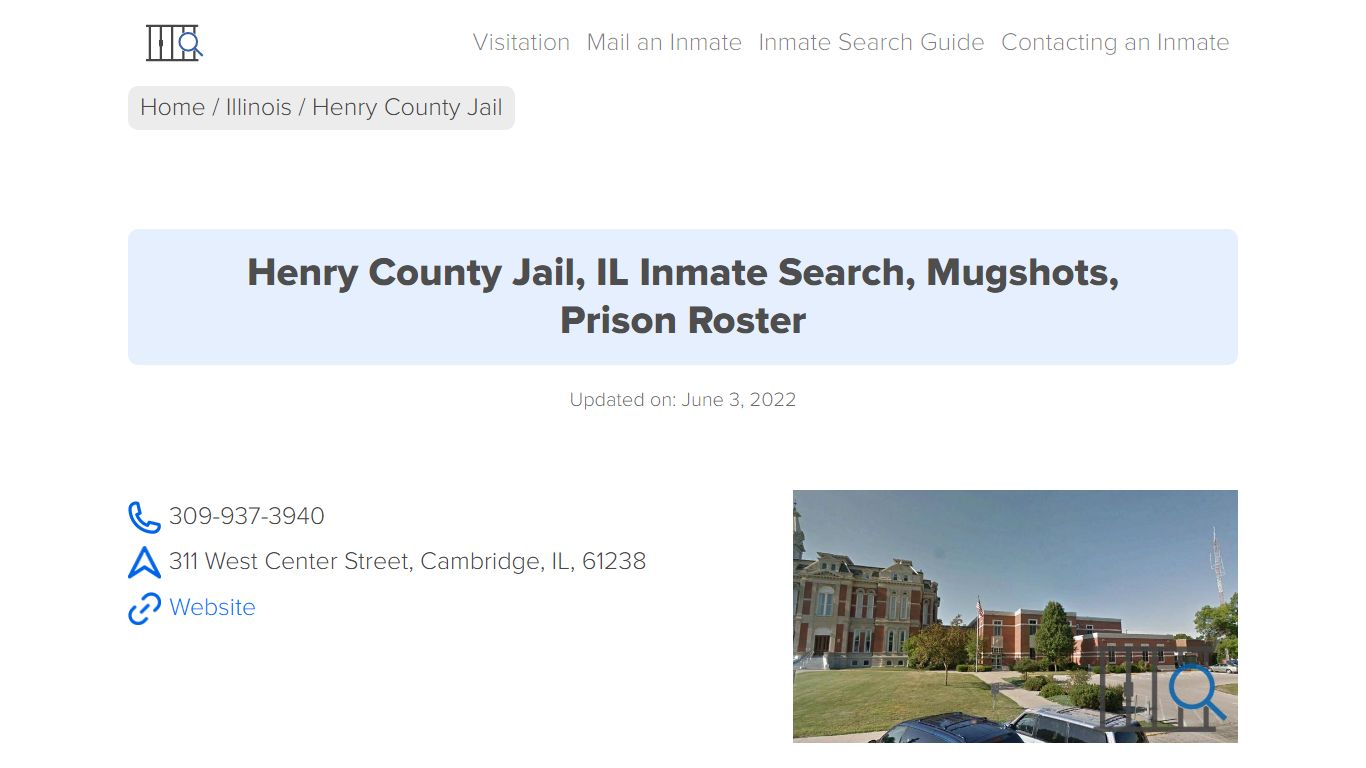 Henry County Jail, IL Inmate Search, Mugshots, Prison Roster
